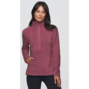 AVALANCHE OUTDOOR SUPPLY COMPANY DENALI TEXTURED FLEECE PULLOVER - WOMEN'S LARGE
